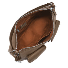 Load image into Gallery viewer, Jolie Leather Cargo Crossbody Bag
