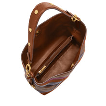 Load image into Gallery viewer, Jessie Patchwork Bucket Shoulder Bag