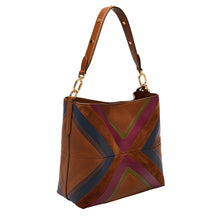 Load image into Gallery viewer, Jessie Patchwork Bucket Shoulder Bag