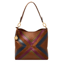 Load image into Gallery viewer, Jessie Patchwork Bucket Shoulder Bag