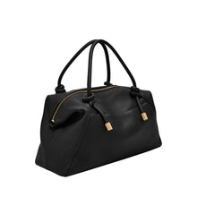 Load image into Gallery viewer, Fossil Willa Black Satchel ZB11228001