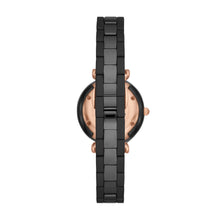 Load image into Gallery viewer, Carlie Mini Three-Hand Black Ceramic Watch