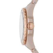 Load image into Gallery viewer, FB-01 Three-Hand Salted Caramel Ceramic Watch