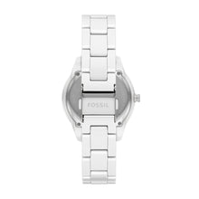 Load image into Gallery viewer, Stella Multifunction White Ceramic Watch