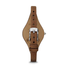 Load image into Gallery viewer, Georgia Brown Leather Watch