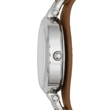 Load image into Gallery viewer, Georgia Brown Leather Watch