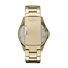 Load image into Gallery viewer, Riley Multifunction Gold-Tone Stainless Steel Watch