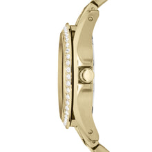 Load image into Gallery viewer, Riley Multifunction Gold-Tone Stainless Steel Watch