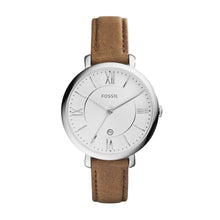 Load image into Gallery viewer, Jacqueline Brown Leather Watch
