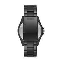 Load image into Gallery viewer, Riley Multifunction Black Stainless Steel Watch