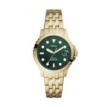 Load image into Gallery viewer, FB-01 Three-Hand Date Gold-Tone Stainless Steel Watch