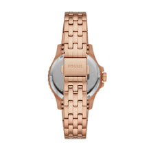Load image into Gallery viewer, FB-01 Three-Hand Date Rose Gold-Tone Stainless Steel Watch
