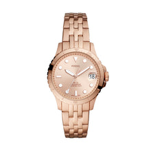 Load image into Gallery viewer, FB-01 Three-Hand Date Rose Gold-Tone Stainless Steel Watch