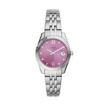 Load image into Gallery viewer, Scarlette Mini Three-Hand Date Stainless Steel Watch
