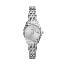 Load image into Gallery viewer, Micro Scarlette Three-Hand Date Stainless Steel Watch