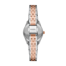 Load image into Gallery viewer, Scarlette Micro Three-Hand Date Two-Tone Stainless Steel Watch