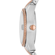 Load image into Gallery viewer, Scarlette Micro Three-Hand Date Two-Tone Stainless Steel Watch