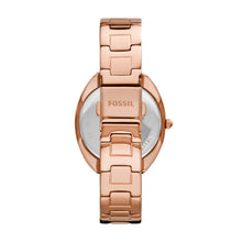 Load image into Gallery viewer, Gabby Three-Hand Date Rose Gold-Tone Stainless Steel Watch