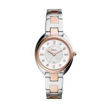 Load image into Gallery viewer, Gabby Three-Hand Date Two-Tone Stainless Steel Watch