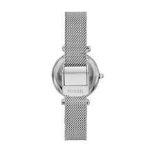 Load image into Gallery viewer, Carlie Mini Three-Hand Stainless Steel Mesh Watch