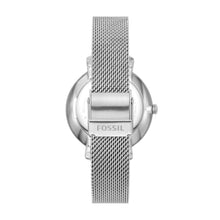 Load image into Gallery viewer, Jacqueline Three-Hand Date Stainless Steel Mesh Watch
