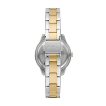 Load image into Gallery viewer, Stella Three-Hand Date Two-Tone Stainless Steel Watch