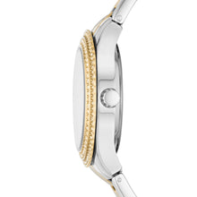 Load image into Gallery viewer, Stella Three-Hand Date Two-Tone Stainless Steel Watch