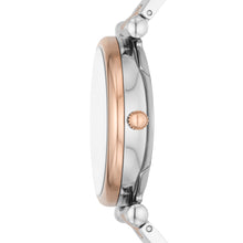 Load image into Gallery viewer, Carlie Three-Hand Date Two-Tone Stainless Steel Watch