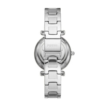 Load image into Gallery viewer, Carlie Three-Hand Date Stainless Steel Watch