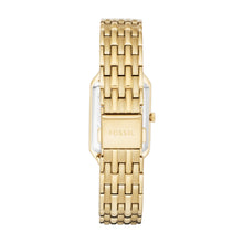 Load image into Gallery viewer, Raquel Three-Hand Date Gold-Tone Stainless Steel Watch
