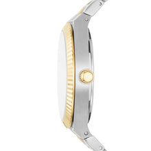 Load image into Gallery viewer, Scarlette Three-Hand Date Two-Tone Stainless Steel Watch