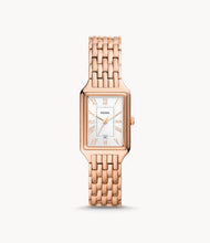 Load image into Gallery viewer, Raquel Three-Hand Date Rose Gold-Tone Stainless Steel Watch