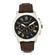 Load image into Gallery viewer, Grant Chronograph Brown Leather Watch