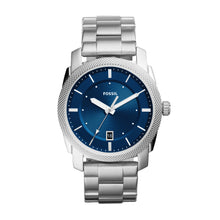Load image into Gallery viewer, Machine Three-Hand Date Stainless Steel Watch