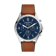 Load image into Gallery viewer, Forrester Chronograph Luggage Leather Strap