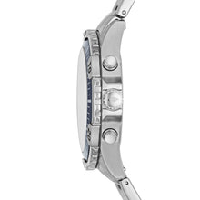 Load image into Gallery viewer, Garrett Chronograph Silver-Tone Stainless Steel Watch