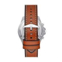 Load image into Gallery viewer, Garrett Chronograph Luggage Leather Watch