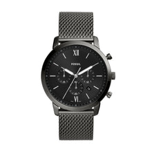 Load image into Gallery viewer, Neutra Chronograph Smoke Stainless Steel Mesh Watch