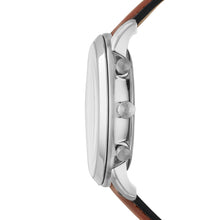Load image into Gallery viewer, Neutra Chronograph Luggage Leather Watch and Bracelet Set