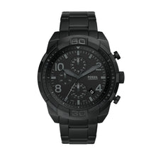 Load image into Gallery viewer, Bronson Chronograph Black Stainless Steel Watch