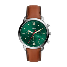 Load image into Gallery viewer, Neutra Chronograph Luggage Leather Watch