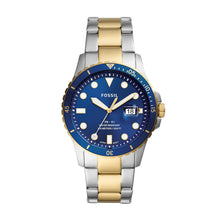 Load image into Gallery viewer, FB-01 Three-Hand Date Two-Tone Stainless Steel Watch