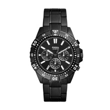 Load image into Gallery viewer, Garrett Chronograph Black Stainless Steel Watch