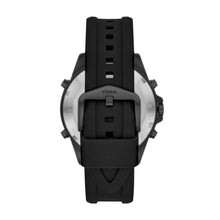 Load image into Gallery viewer, Garrett analogue-Digital Black Silicone Watch