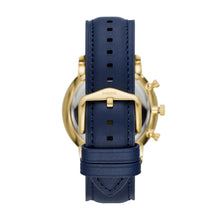 Load image into Gallery viewer, Neutra Chronograph Navy Leather Watch
