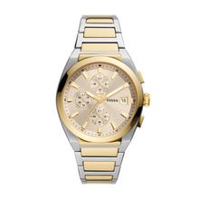Load image into Gallery viewer, Everett Chronograph Two-Tone Stainless Steel Watch