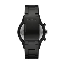Load image into Gallery viewer, Pilot Chronograph Black Stainless Steel Watch