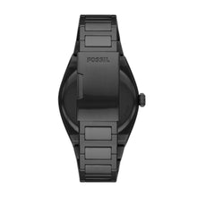 Load image into Gallery viewer, Everett Three-Hand Date Black Stainless Steel Watch