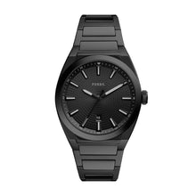 Load image into Gallery viewer, Everett Three-Hand Date Black Stainless Steel Watch
