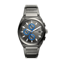 Load image into Gallery viewer, Everett Chronograph Smoke Stainless Steel Watch